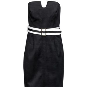 TINA TRUNK  STRAPLESS DRESS